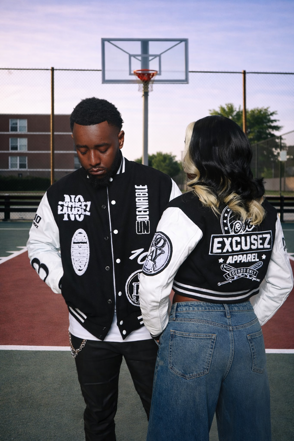 WOMENS CROPPED VARSITY JACKET