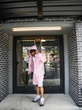 PINK & WHITE COLOR WAVE SET